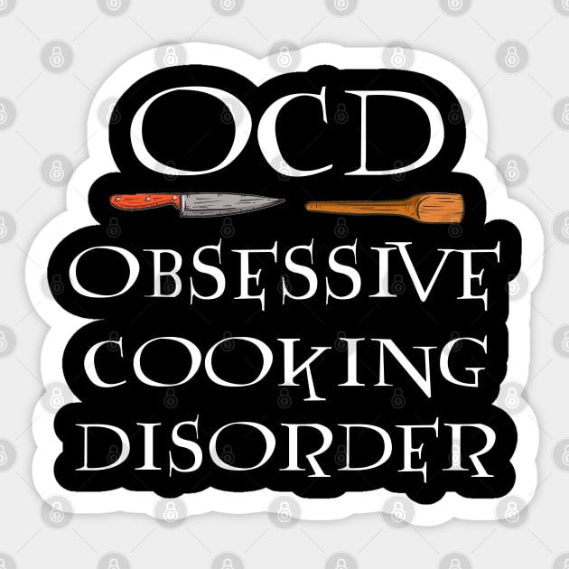 Cooking - Chef - Kitchen - Cook Sticker by FlashDesigns01